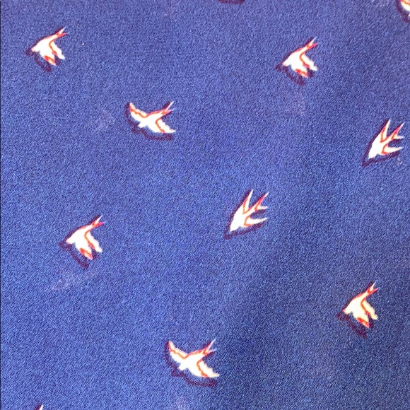 Banana Republic/ blue bird blouse - Picture 9 of 9